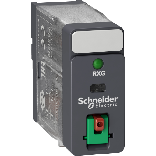 10 stk RXG 1CO 10A RELÆ TE+LED 48VDC