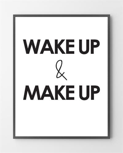 Plakater - Wake up