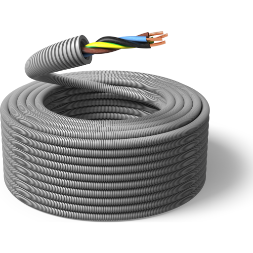 100 meter FLEXRØR 16 EQ 4G1,5 TWIN R100
