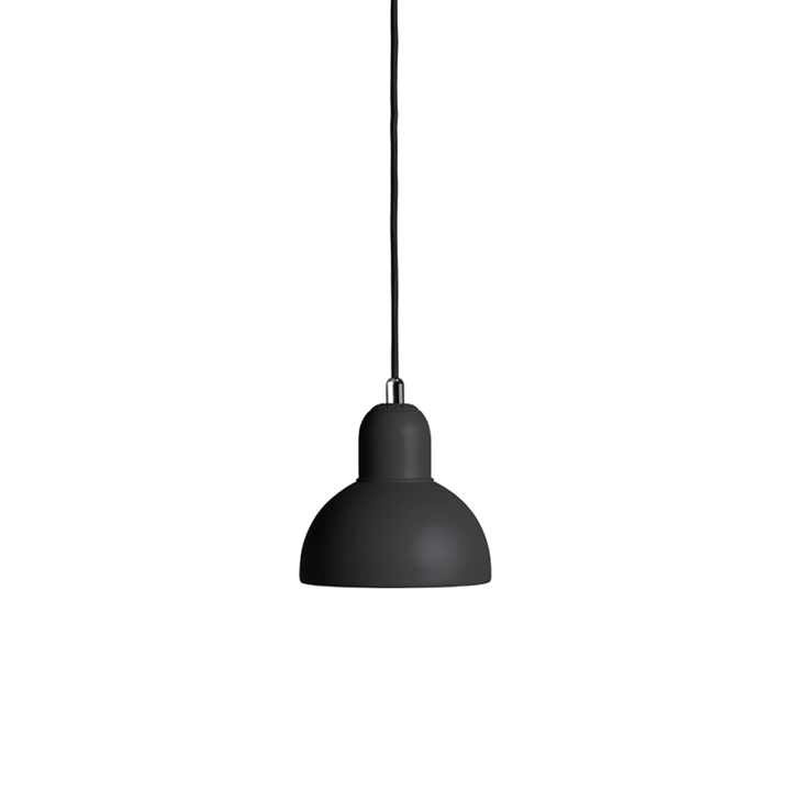 Kaiser idell 6722-P pendel, mat sort Sort