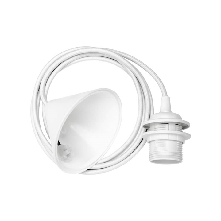Cord Set E27-ophæng, hvid Hvid