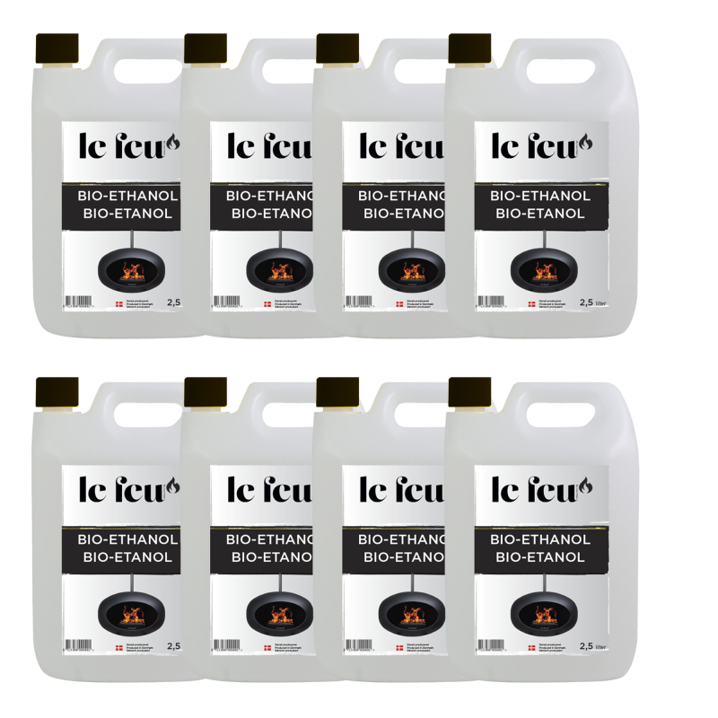 Bioethanol - Le Feu - 8 x 3L Klar