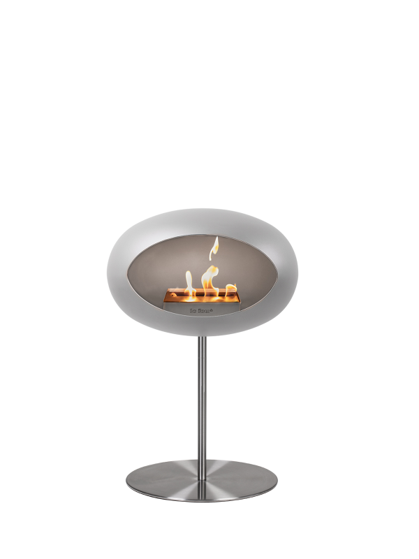 Biopejs  i Nikkel - Ground Steel Low - Blank - Blank plade Nikkel