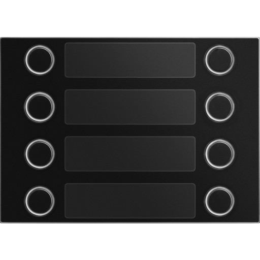 DOBBELT FRONTPLADE 8 KNAPPER