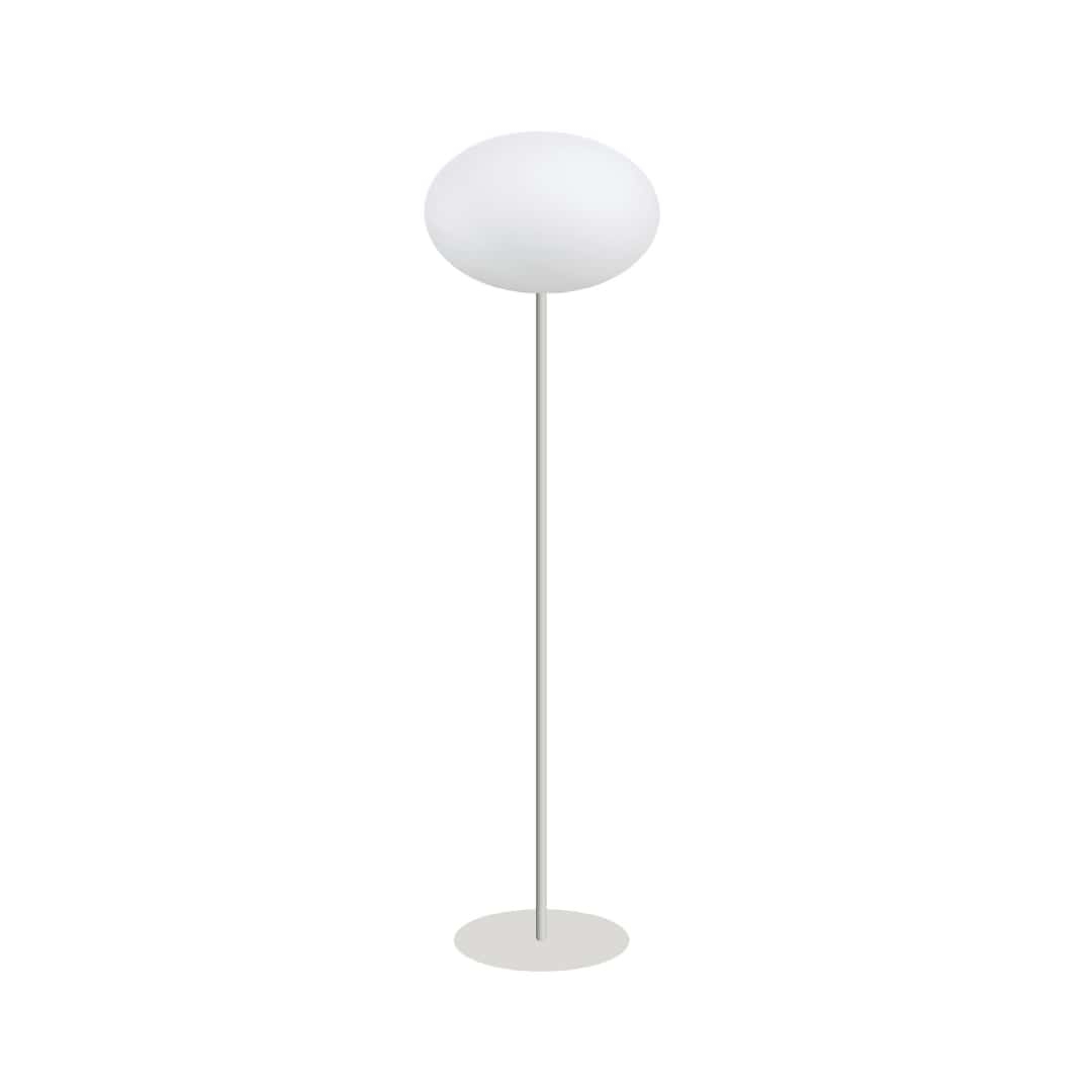 Eggy Pin Ø32 Gulvlampe - CPH Lighting Hvid unisex