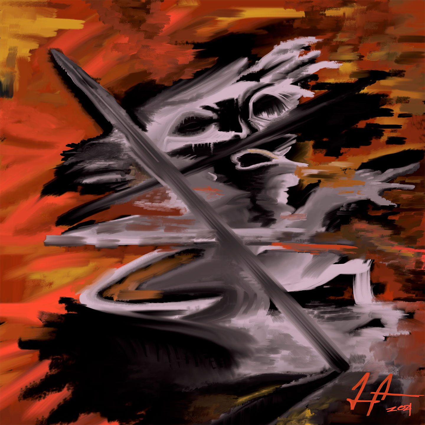 Falling Ghost af Jacob Andreasen
