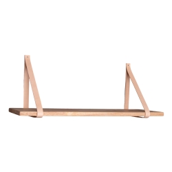 Hylde natur træ og læder Forno - 120 cm