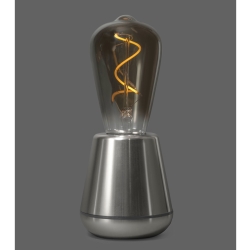 Lampe Humble One Silver - trådløs