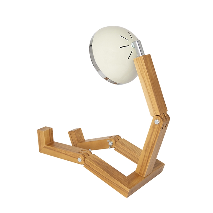 Mega Mr. Wattson gulvlampe, Vintage hvid Hvid