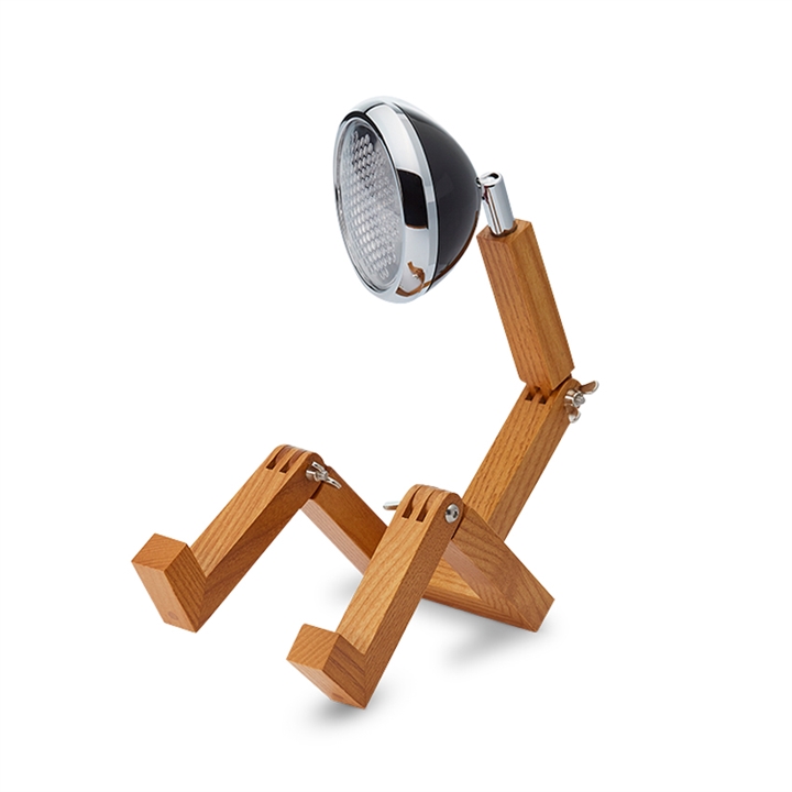 Mini Mr. Wattson bordlampe, Fashion sort Sort
