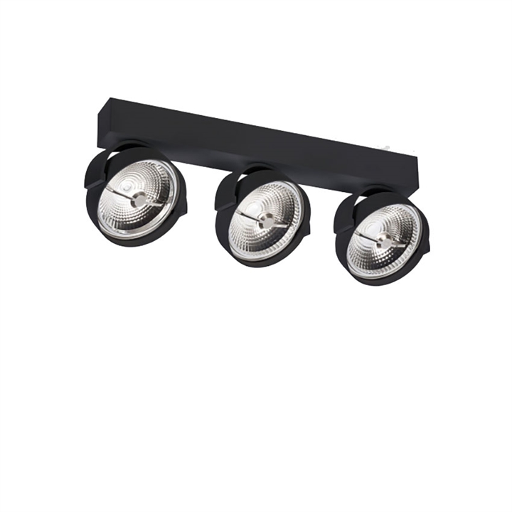 Rand 311 LED DIM8 loft spot, sort Sort