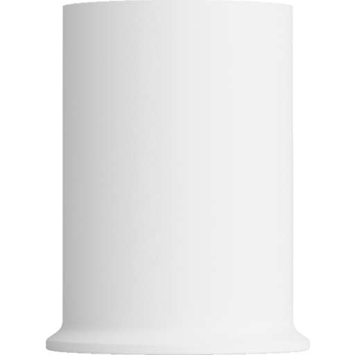 Sackit London bordlampefod, hvid, 8 cm