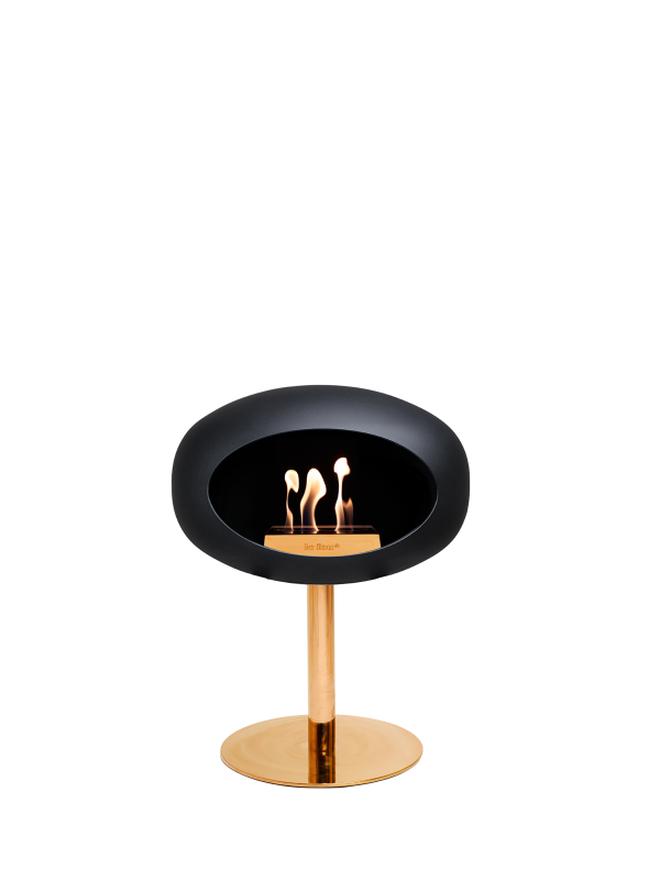 Sort biopejs - Ground Steel Low - Rose Gold Sort