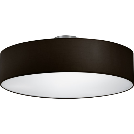 Trio Lighting Hotel loftlampe, sort, Ø50 cm