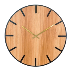 Vægur Menton 40 cm - lyst træ