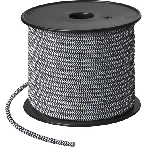 2 stk Nielsen Light stofledning, 50 meter, zigzag