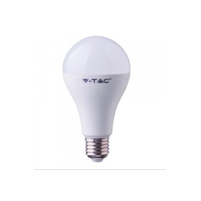 V-Tac 20W LED pære - Samsung LED chip, A80, E27 - Dæmpbar : Ikke dæmpbar, Kulør : Varm