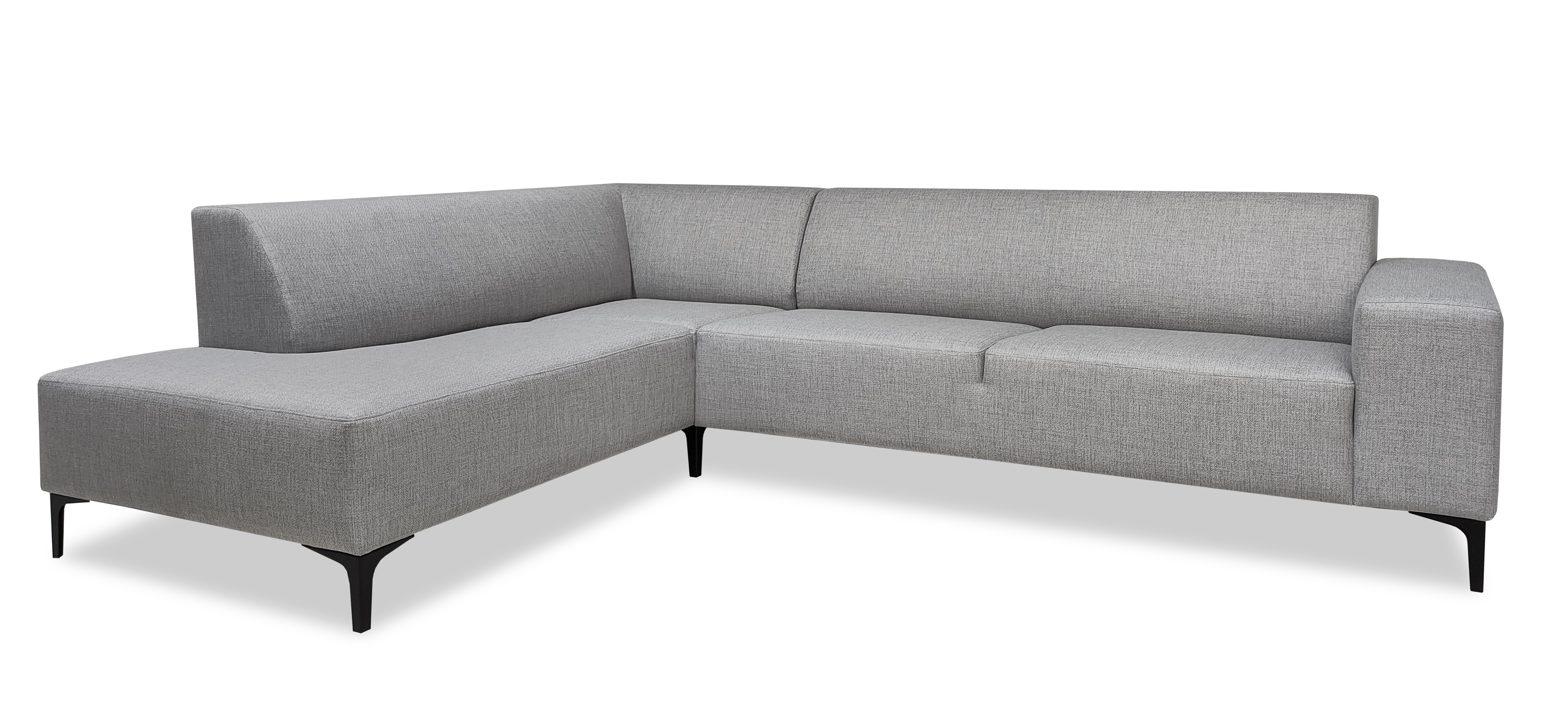 Berlin | Hjørnesofa med open-end| Udstillingsmodel Lysegrå