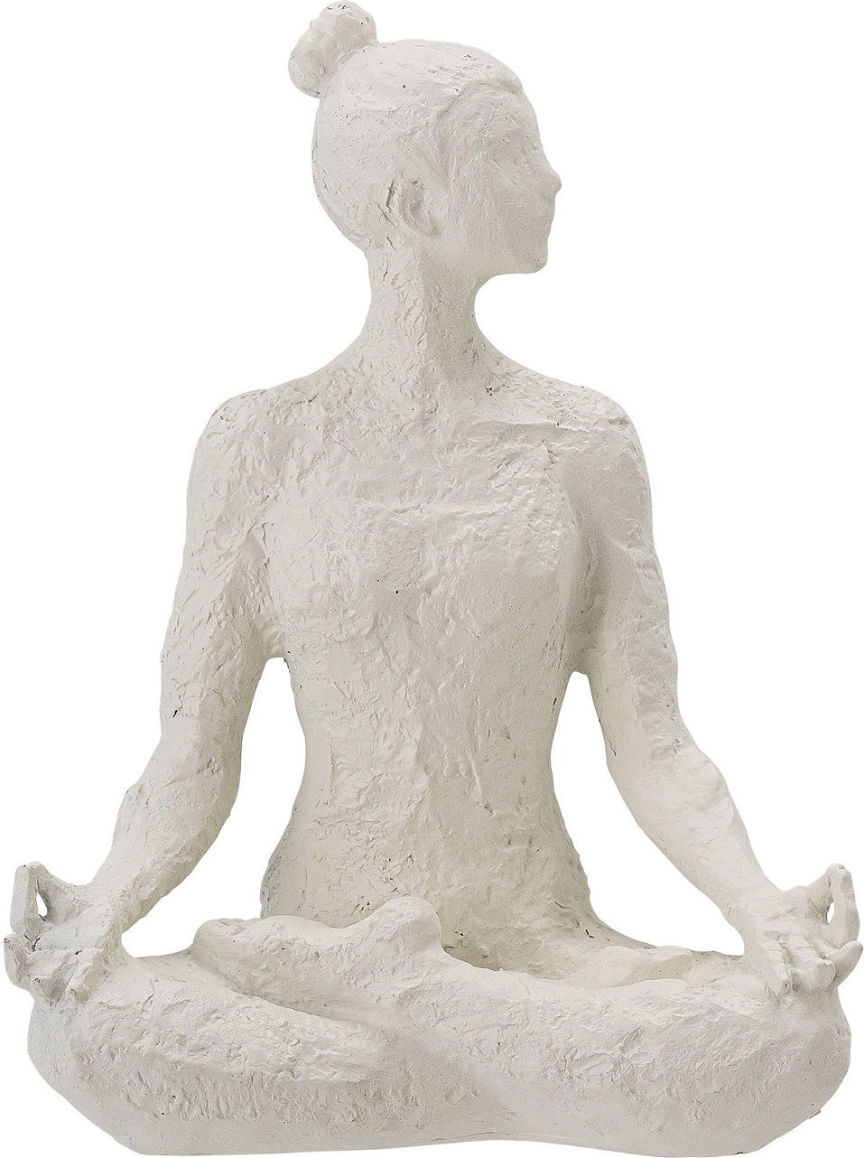 Adalina, Skulpture, hvid, H24x15x18 cm Hvid