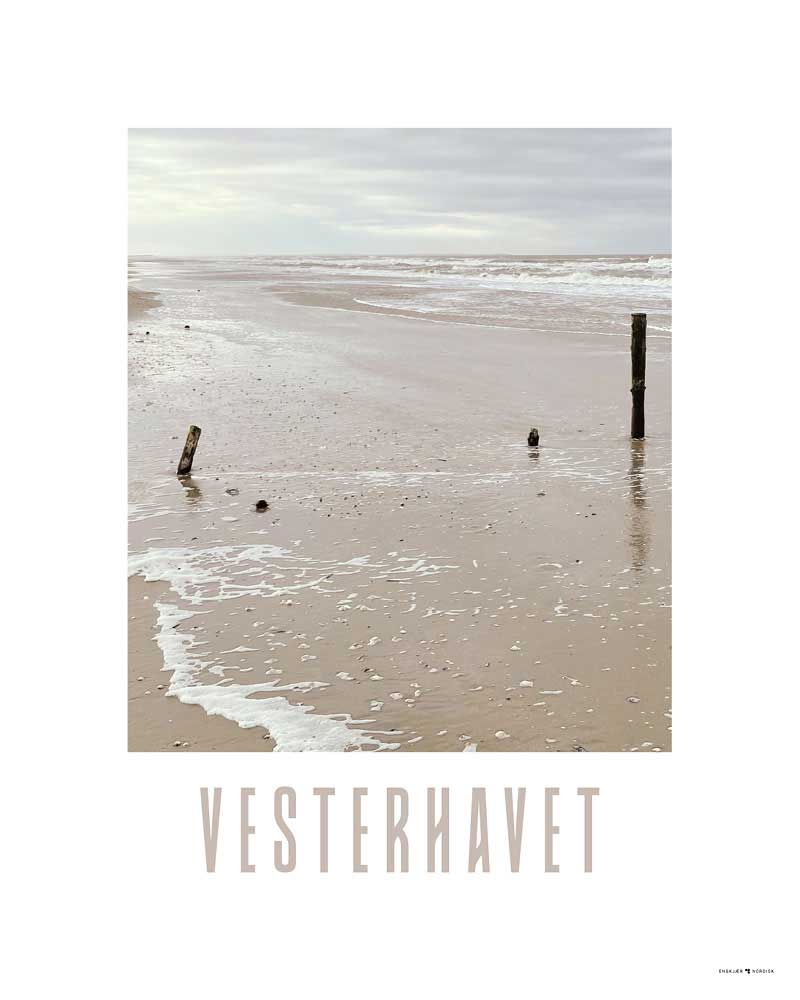 Vesterhavet Plakat #6 - Perfekt til Sommerhuset!