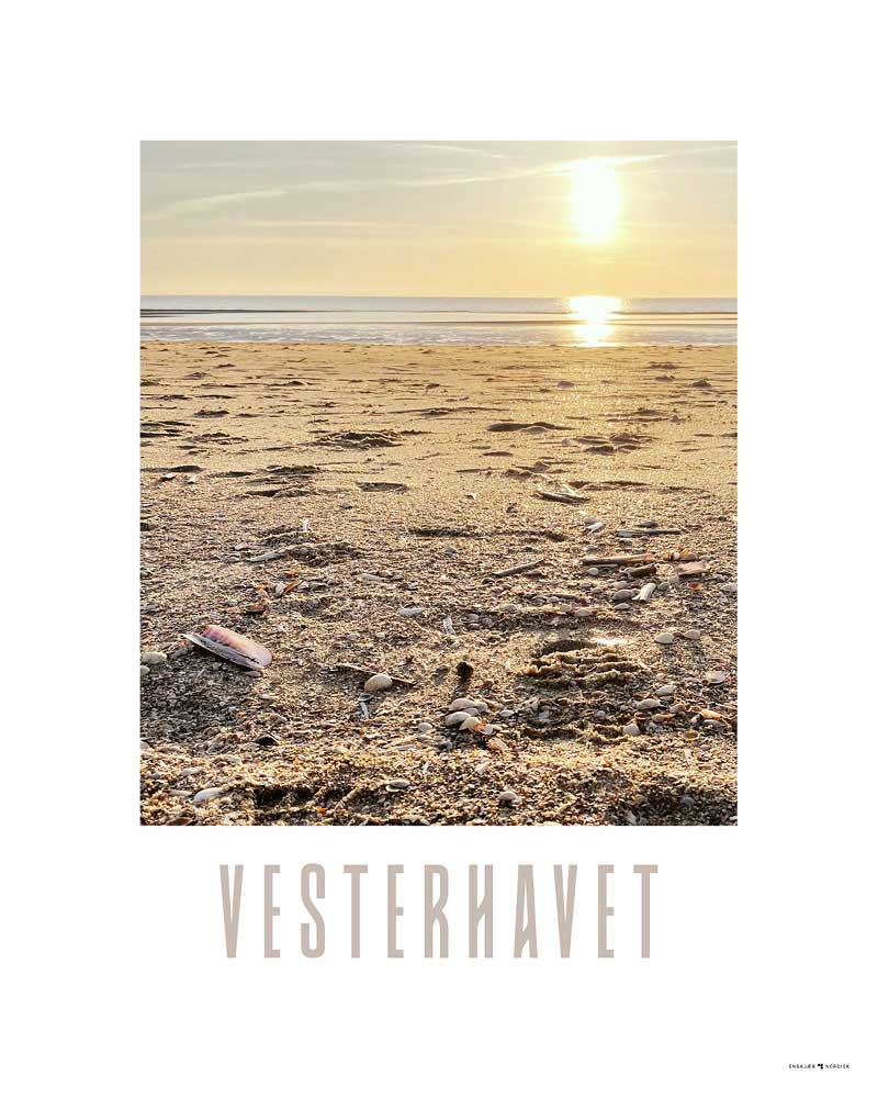 Vesterhavet Plakat #8 - Perfekt til Sommerhuset! 129 DKK