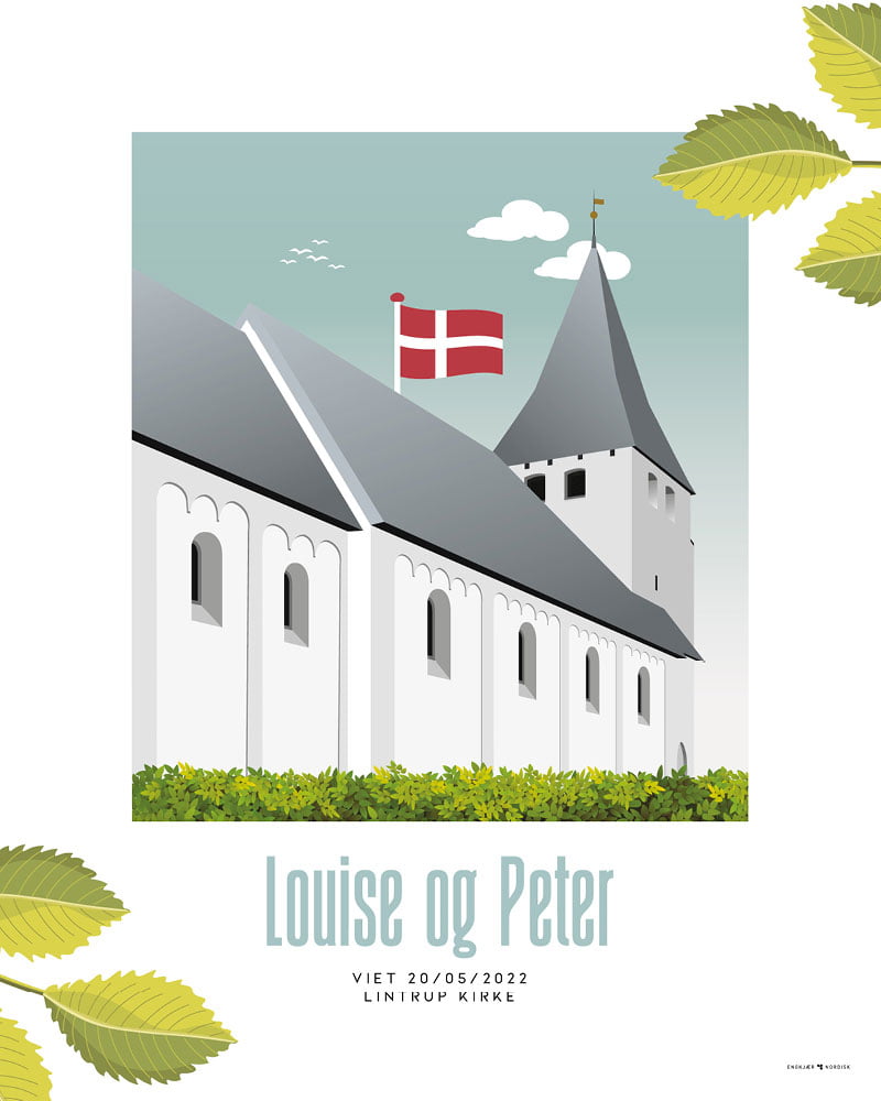 Lintrup Kirke, Personlig plakat