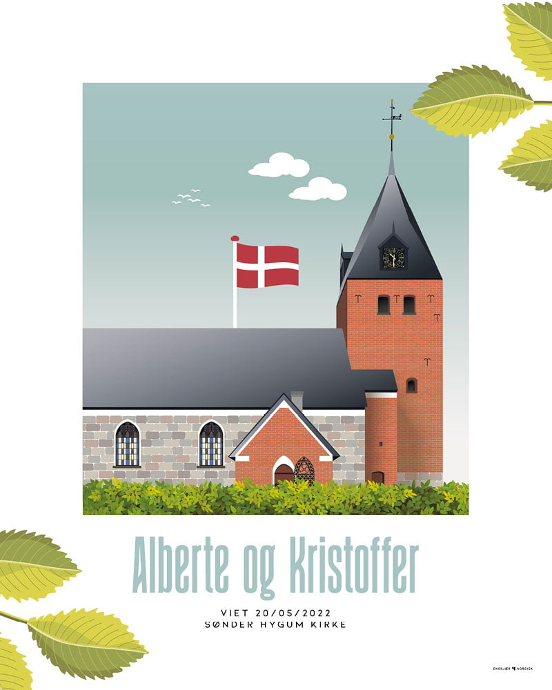 Sdr. Hygum Kirke, Personlig plakat
