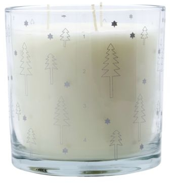 Advent, Lys i glas, sølv Sølv