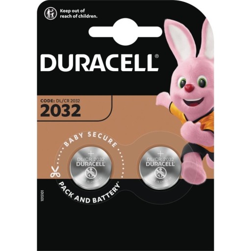 Duracell CR2032 Batterier, 2 stk. - Fantastisk Tilbud!