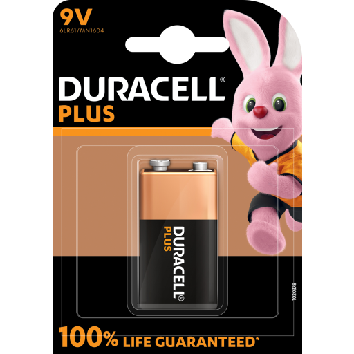 Duracell Plus 9V batteri - Kvalitet til lav pris!