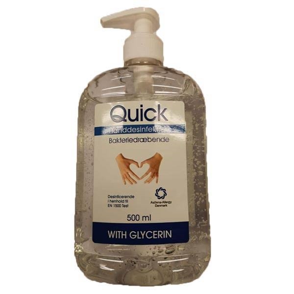 Hånddesinfektion Gel 75% - 500 ml Håndsprit