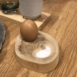 Muubs Æggebægre Organic i træ - 4 stk.