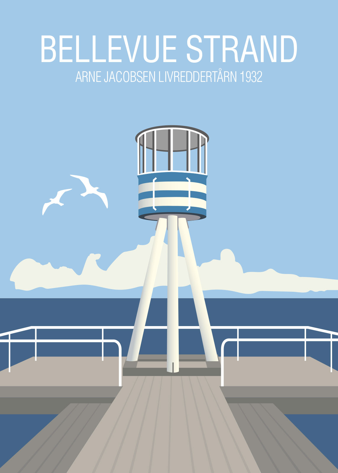 Bellevue Strand af Rikke Axelsen