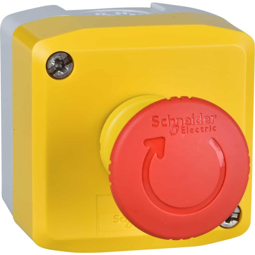 Schneider Harmony XALK nødstop komplet, uden nøgle