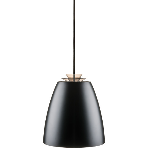 SG Bell pendel, sort/guld, Ø23 cm