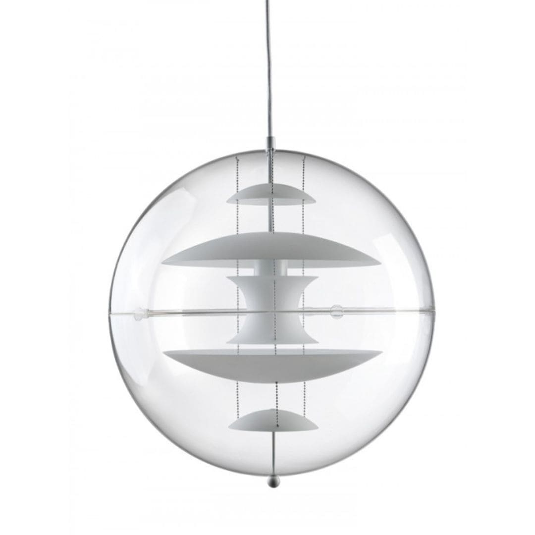 VP Globe 50 Glas Pendel - Verpan Klar / Transparent unisex