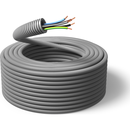 100 meter FLEXRØR 16MM M/EQ 5G1,5 R100