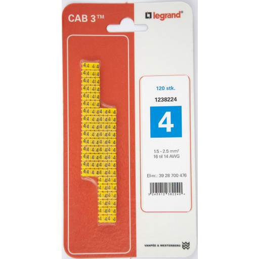 120 stk CAB3 LEDNINGSMRK 1,5-2,5 (4)