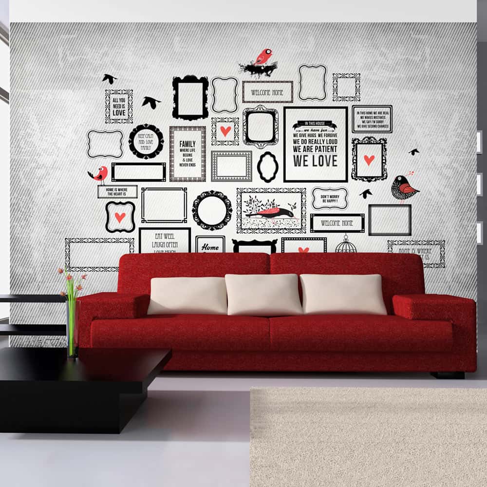 Fototapet med Familietema - Kvalitet til 299 DKK!