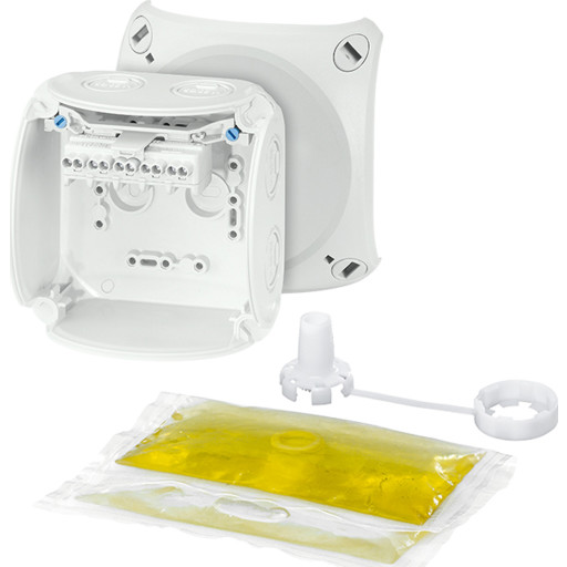 DÅSE WP0402G 2,5 M/GEL GRÅ - El Backuptype Tilbud!