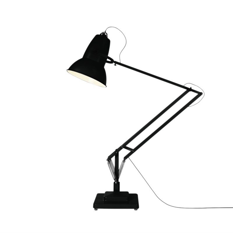 Original 1227 giant gulvlampe, sort Sort