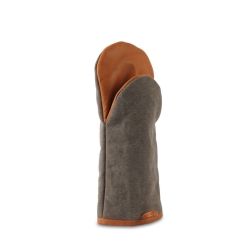 Grill handske - oliven/tan