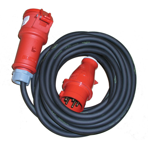 Kabelsæt 25M 5G1,5mm² CEE 16A 5P - Tilbud hos LampeGuru.dk