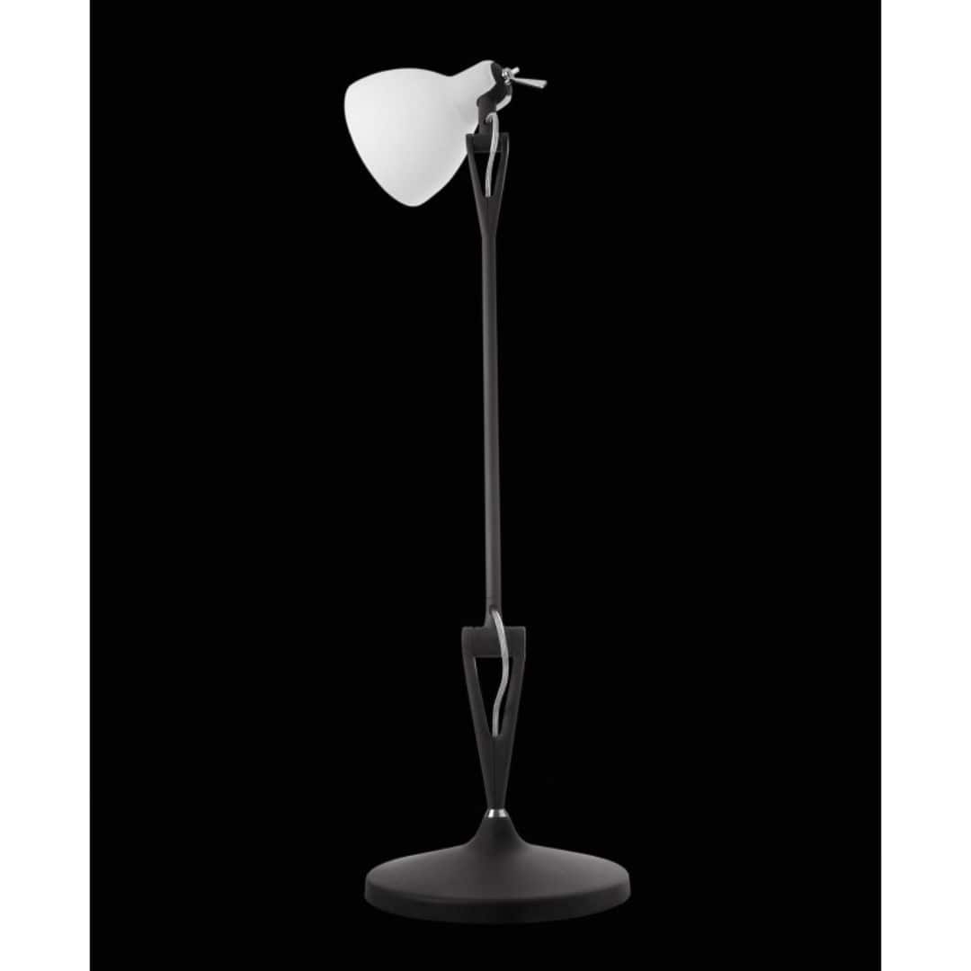 Luxy T1 Bordlampe Mat Sort/Blank Rød Skærm - Rotaliana Sort unisex
