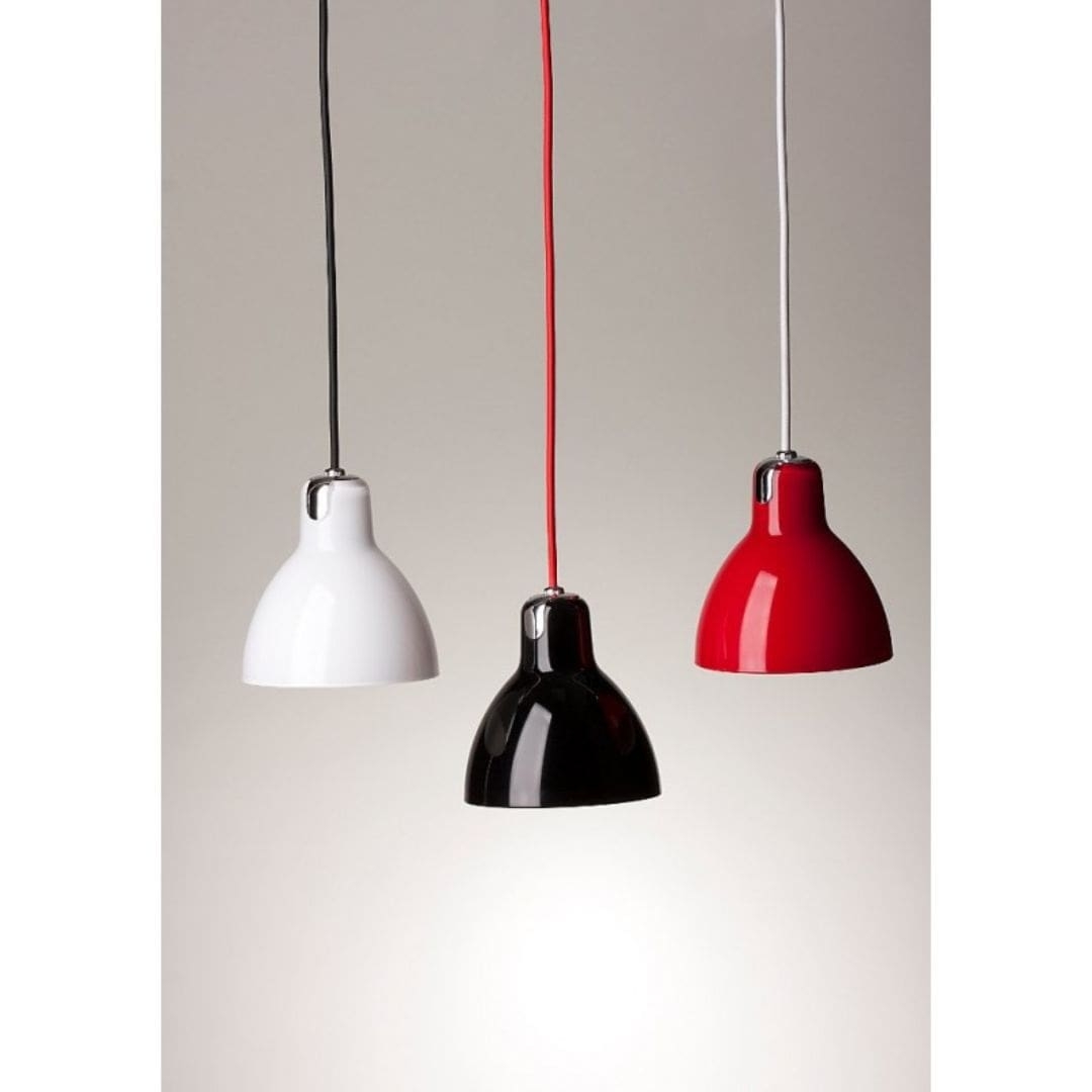 Luxy H5 Pendel Hvid Ledning/Blank Sort Skærm - Rotaliana Sort unisex