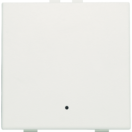 1-tryk med LED og komfort sensorer til NHC, hvid