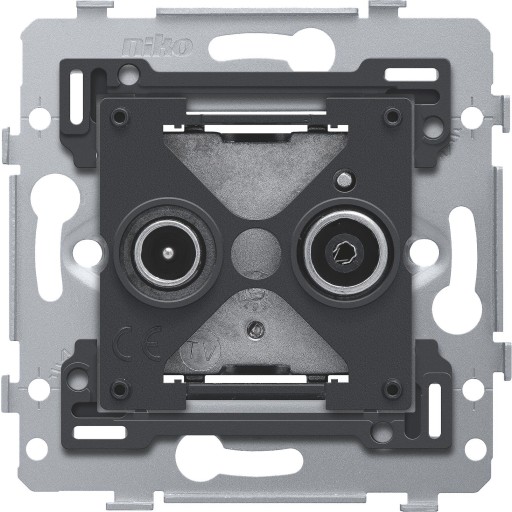 10 stk Indsats TV/FM udtag