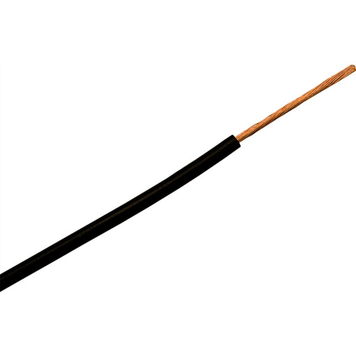 100 meter Ledning H05V2-K PVT90 1x1 lyseblå, R100