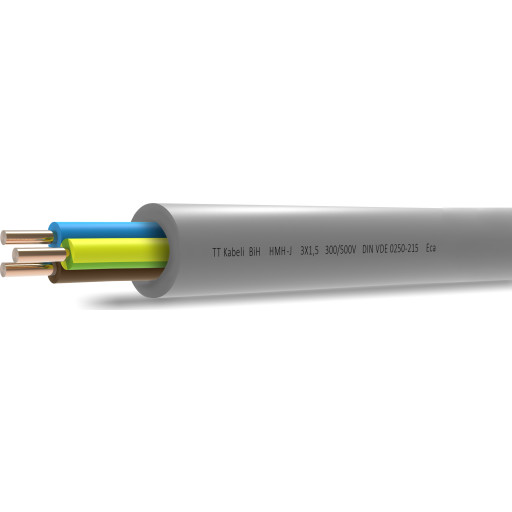 500 meter HMH-J 5G2,5 RE Eca T500 Kabel til El