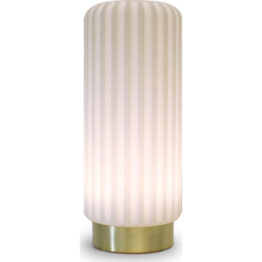 Atelier Pierre Dentelles genopladelig bordlampe, H29 cm, guld